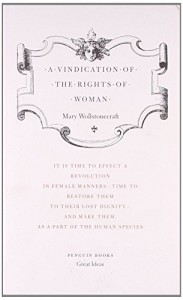 a vindication of the rights of woman book a vindication of the rights of woman book